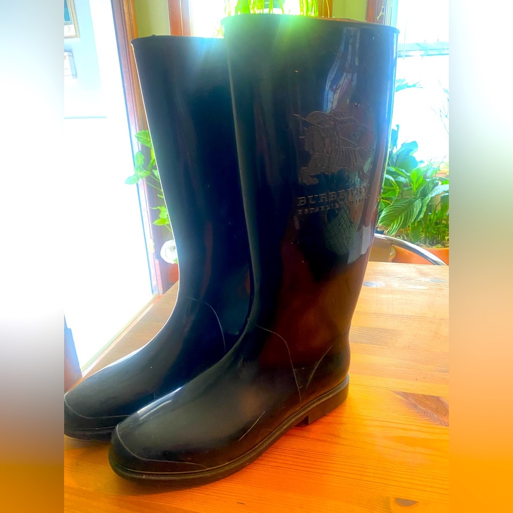 Burberry Rain-boots in black